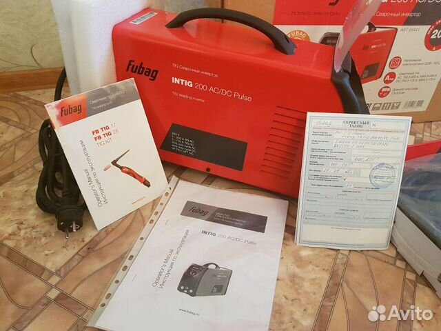Сварочный аппарат Fubag intig 200 AC/DC pulse Сварочный аппарат Fubag intig 200 AC/DC pulse