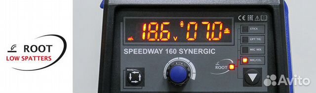 Сварочный полуавтомат Aurora speedway 160 synergic