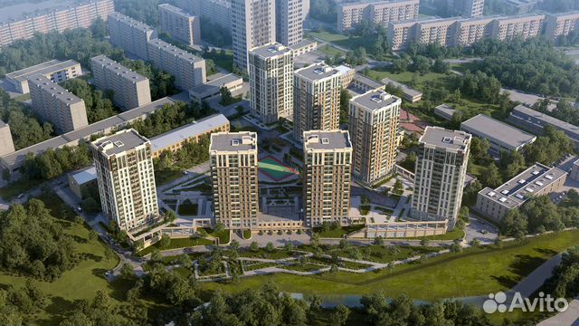 1-к квартира, 48.2 м², 2/17 эт.