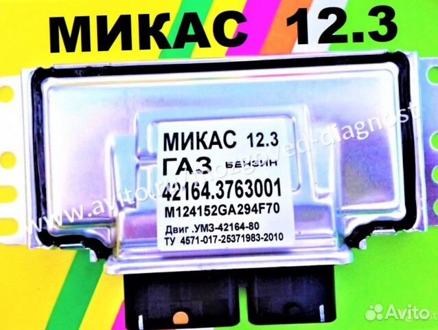 Эбу Мозг на Газ Эбу Микас 12.3 42164.3763001 GAF70