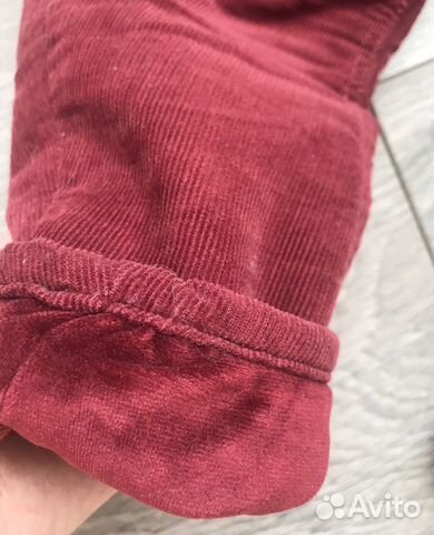 Брюки Zara вельветовые