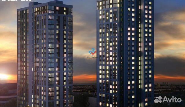 1-к квартира, 45.1 м², 21/26 эт.