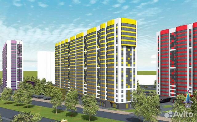1-к квартира, 41.6 м², 18/19 эт.