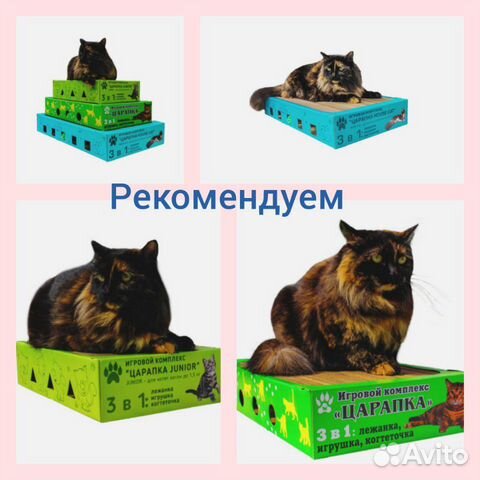 Игровой комплекс для кошек "Царапка" купить на Зозу.ру - фотография № 4