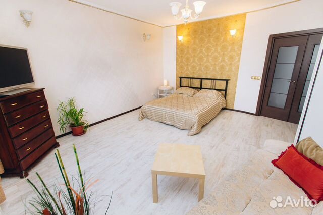 

1-к. квартира, 46 м², 2 кровати