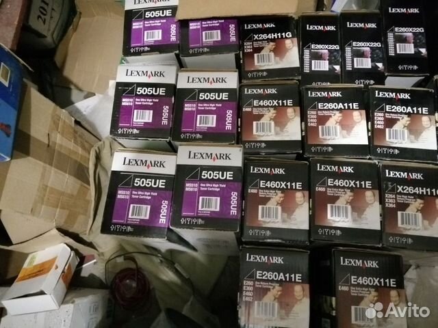 Картриджи Lexmark 6шт Картриджи Lexmark 6шт