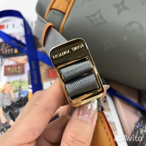 Сумка Louis Vuitton Titanium Monogram серая