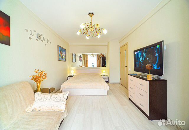 

1-к. квартира, 37 м², 2 кровати