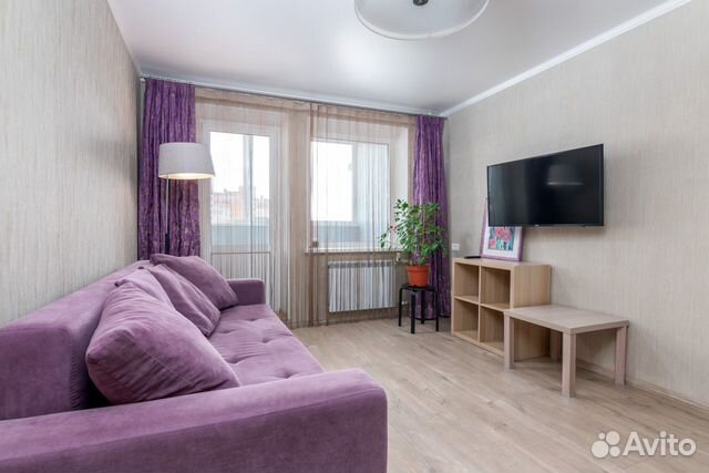 

1-к. квартира, 40 м², 2 кровати