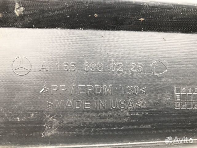 Порог подножка Mercedes W166 ML GLE Порог подножка Mercedes W166 ML GLE