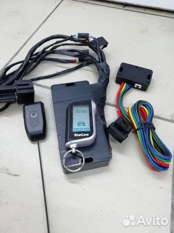 Сигнализация с установкой Starline б/у