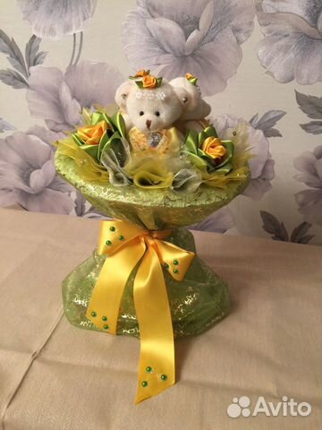 Букеты из мягких игрушек