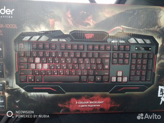 Игровая клавиатура Doom Keeper gk-100dl Игровая клавиатура Doom Keeper gk-100dl