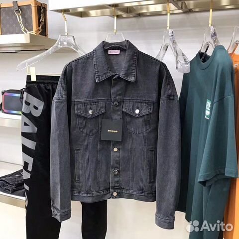 Джинсовая куртка Palm Angels Джинсовая куртка Palm Angels