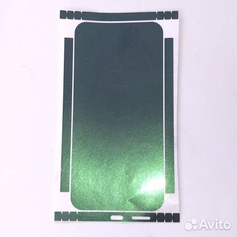 Виниловая наклейка на iPhone X