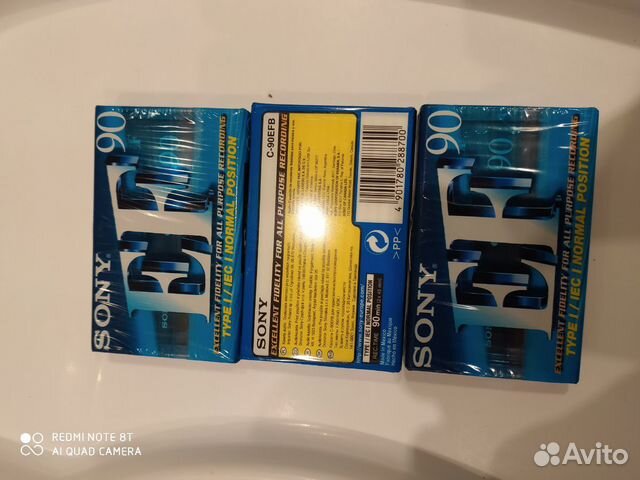 Аудио касеты sony