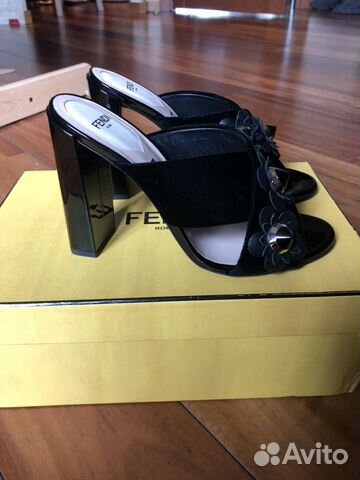 Новые мюли (сабо) Fendi 37-37,5 оригинал Новые мюли (сабо) Fendi 37-37,5 оригинал