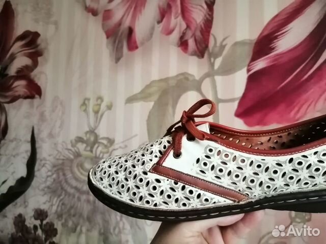 Мокасины (туфли), натуральная кожа, 26,5 см
