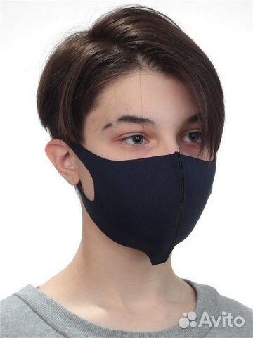 Маска угольная дышащая premium стопvirus*