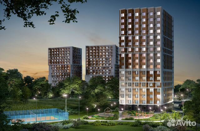 2-к квартира, 47.7 м², 2/17 эт.