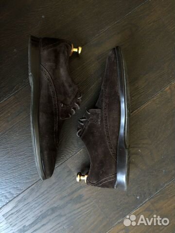 Туфли замшевые Massimo Dutti