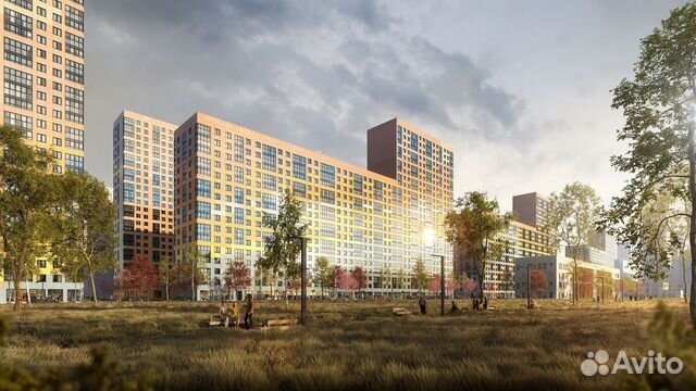 1-к квартира, 34.7 м², 3/25 эт. 1-к квартира, 34.7 м², 3/25 эт.