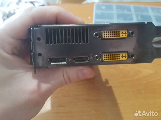 Geforce gtx 560ti - 2 гига 256бит под восстановлен