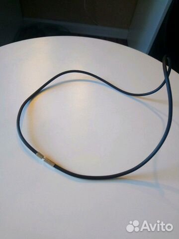 Ожерелье шнур, магнитная сталь нержавейка застёжка