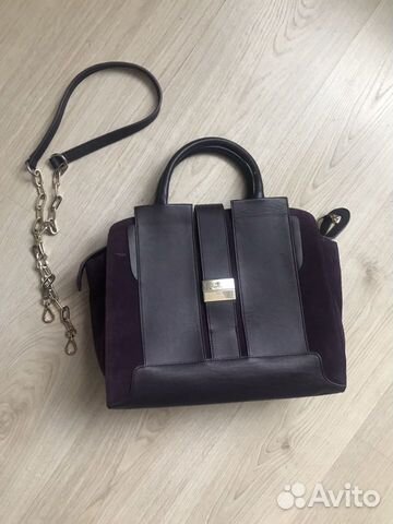 Сумка жен. кожа / замша натуральная