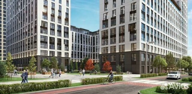 1-к квартира, 46 м², 7/16 эт. 1-к квартира, 46 м², 7/16 эт.