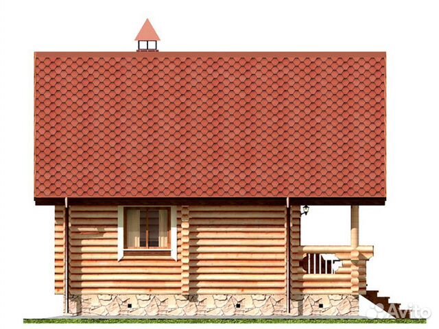 Сруб 5.5 м х8м Сруб 5.5 м х8м