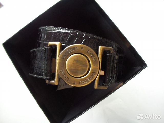 Черный ремень кожа Dolce&Gabbana новый