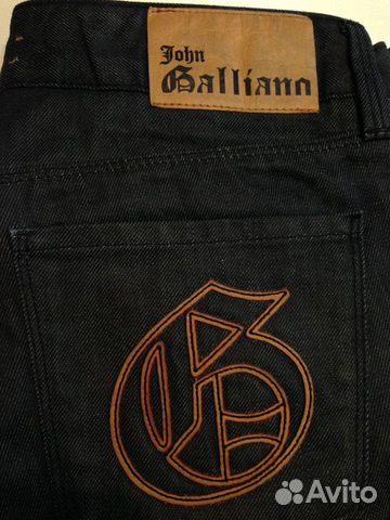 Джинсы премиум бренда John Galliano.Оригинал