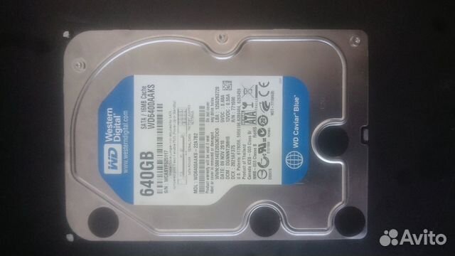 Жесткий Диск Western Digital 640gb Жесткий Диск Western Digital 640gb
