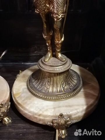 Лампы настольные. Бронза