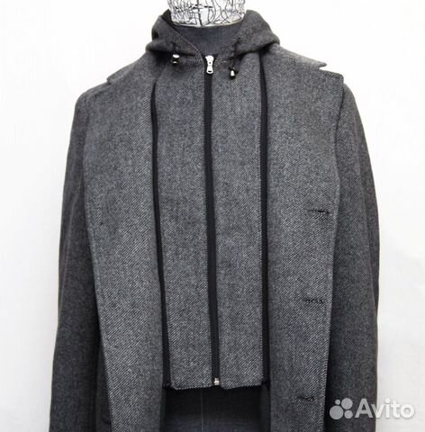 Мужское пальто Macho Шерсть Кашемир 48 Мужское пальто Macho Шерсть Кашемир 48