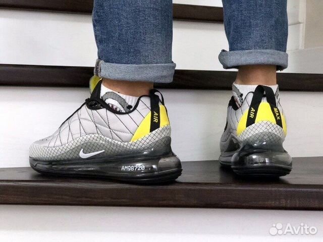 Новые кроссовки Nike Air Max 720 818 Grey