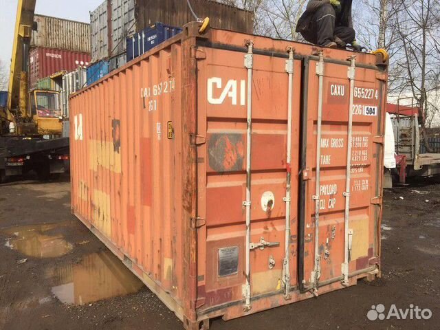 Морской контейнер 20 Футов бу caxu 6552274 Морской контейнер 20 Футов бу caxu 6552274