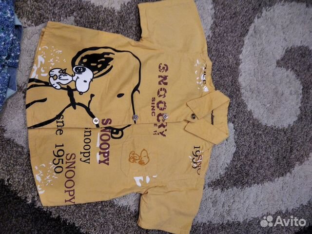 Рубашка снупи