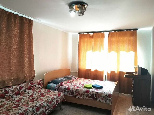 

1-к. квартира, 37 м², 2 кровати