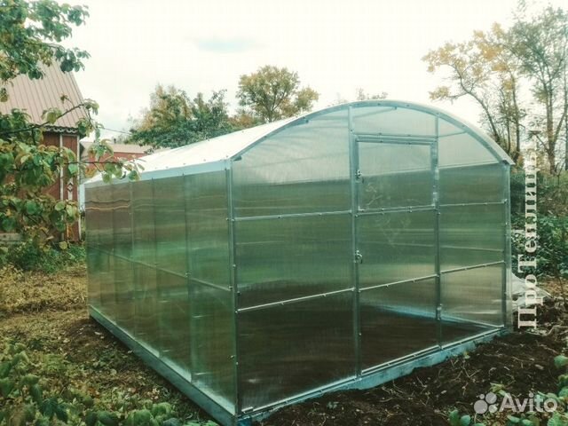 Теплицы с прямой стенкой высота 2,5м