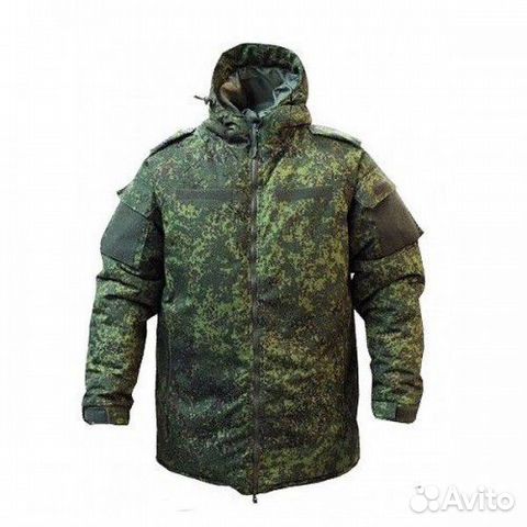 Куртка-бушлат армейская зимняя цифра бтк-групп
