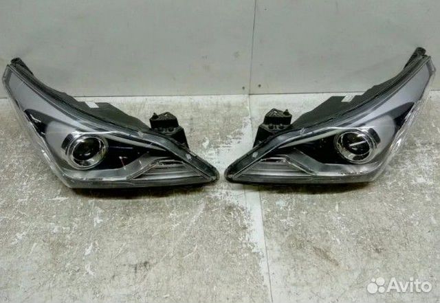 Фара левая на Hyundai Solaris Хендай Солярис