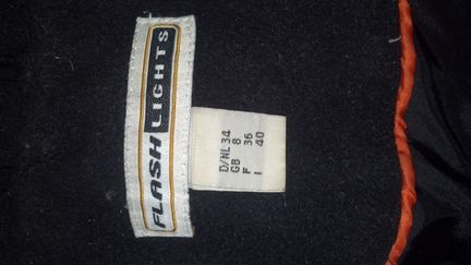 Пальто дутик flashlights б/у