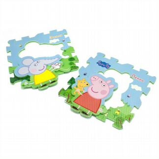 Peppa Pig Игровой Коврик-пазл 