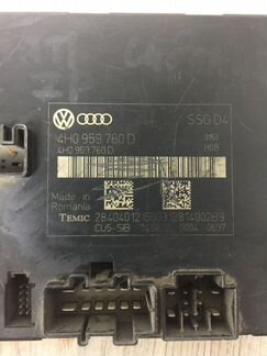 Блок управления сидением Vw Touareg 7P 2010-2018