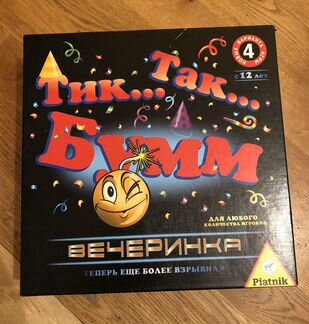 Игра настольная Тик Так Бумм как новая