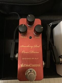 Педаль овердрайв One control strawberry drive