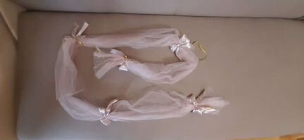 Ленты для свадебного автомобиля