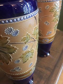 Royal Doulton Вазы 1900 год, пара